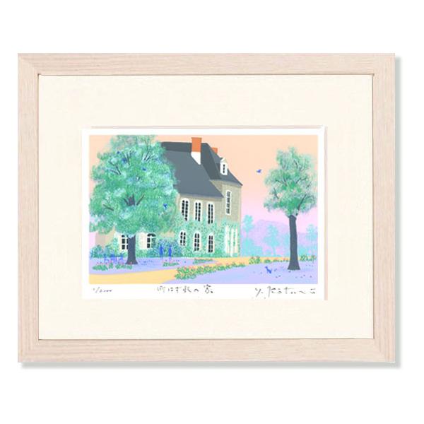 作品　　　： ジグレー版画限定枚数　： 2000枚額サイズ　： H 225 x  W 280 x  D 22 （単位mm)作品サイズ： H 65   x  W 145（単位mm）重量　　　： 0.8kg（仕様）マット　　：生成エンボスマット...