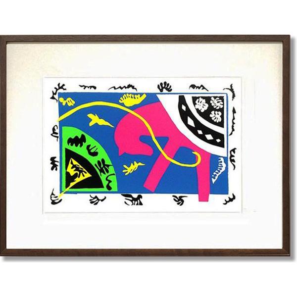 マティス、シルクスクリーン、 絵画 マティス・ハートジャズ7 シルクスクリーン刷 ミュージアム