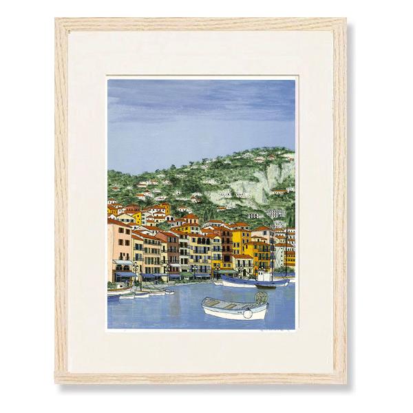 絵画 グラニック・ヴィルフランシュメール フランス　版画 風景画 絵画 グラニック・ヴィルフランシュメール フランス 版画 風景画