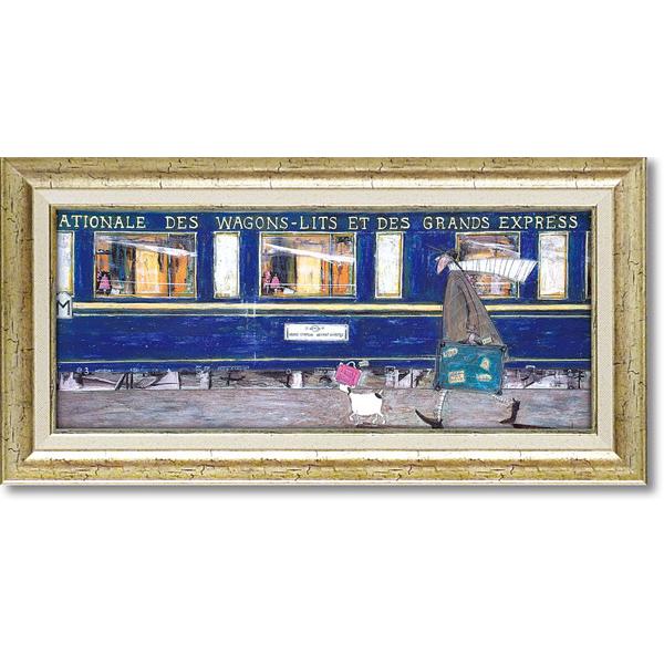 サムトフト絵画オリエント急行 Amazon.co.jp: 絵画 サムトフト・イケてるオリエント急行 (M