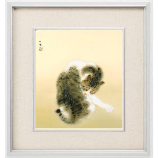 絵画 竹内栖鳳（たけうちせいほう）・ 斑猫 (はんびょう ） 日本画