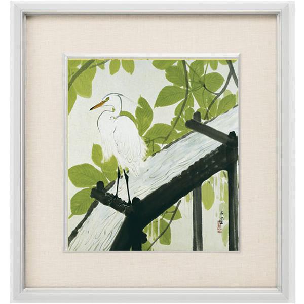 絵画 川合玉堂 （かわいぎょくどう） 栃若葉（ とちわかば ） 日本画
