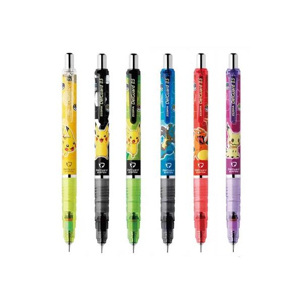 【ZEEBRA】デルガード キャラクター柄シャープペンシル7本セット art_2024012801