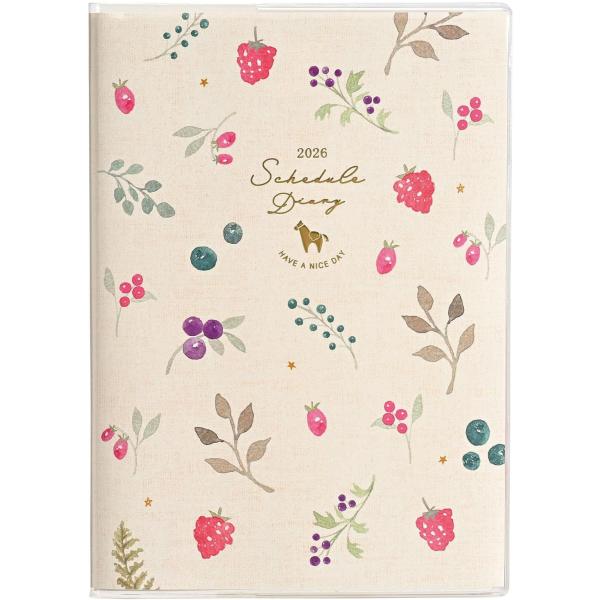 クツワ（KUTSUWA） 手帳 カラーインデックス手帳 2026年 B6