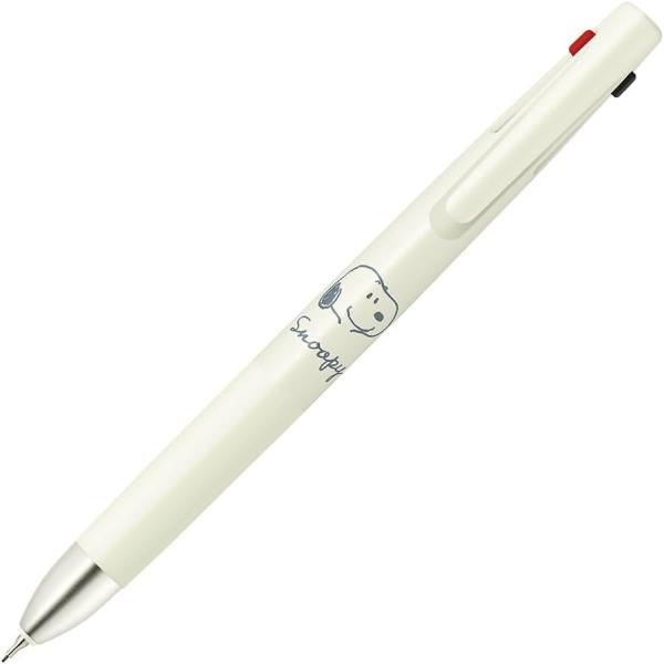 ゼブラ 多機能ボールペン ブレン2+S 0.5mm スヌーピー 限定 ホワイト B2SAS88-SN2-W
