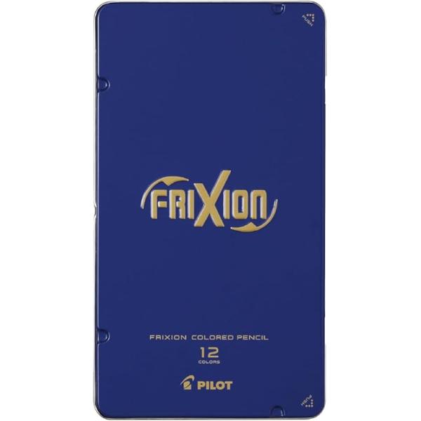 パイロット こすると消える色鉛筆 フリクションカラードペンシル 12色セット PF-2S-12C mxn26g8 Amazon | Pilot パイロット こすると消える色鉛筆 フリクション