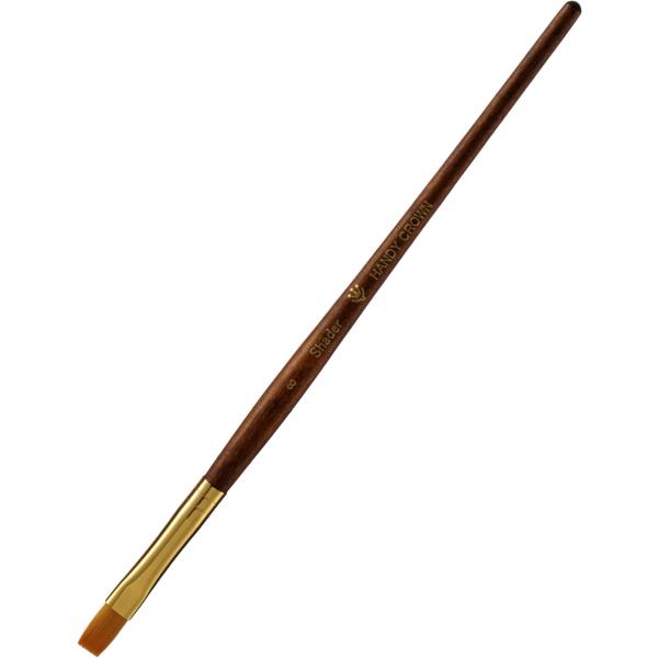 ハンディ・クラウンの「SHADER 平筆 8号」は、絵画やクラフト、イラスト制作にぴったりの高品質化繊筆です。柔らかくてコシのある毛質が、広い面やグラデーションを美しく塗り広げるのに最適。比較的リーズナブルながらも、耐久性と安定した描き心地...