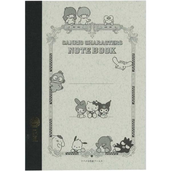 ツバメノートのA5方眼ノート（サンリオキャラクターズ TBM9023）は、高品質な紙と耐久性のあるカバーが特徴の便利なサイズです。かわいいサンリオキャラクターズのデザインがポイントで、子どもから大人まで幅広く愛用しています。学校や仕事のメモ...