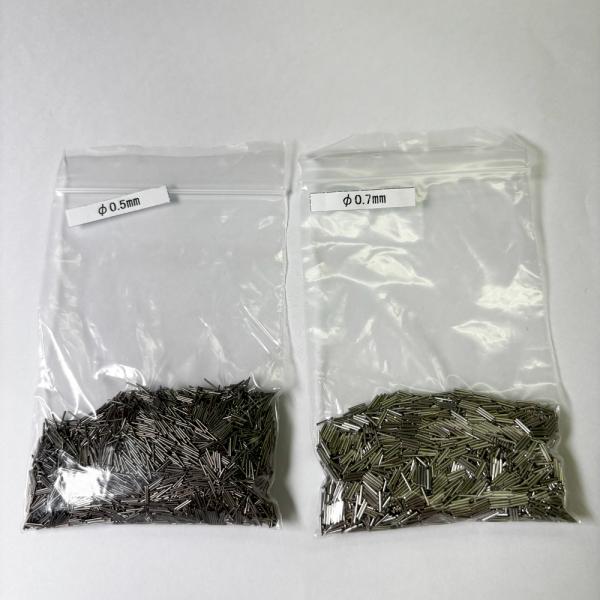 バレルチップ / 磁気バレル研磨機用 ステンレスピン φ0.5（二種混合