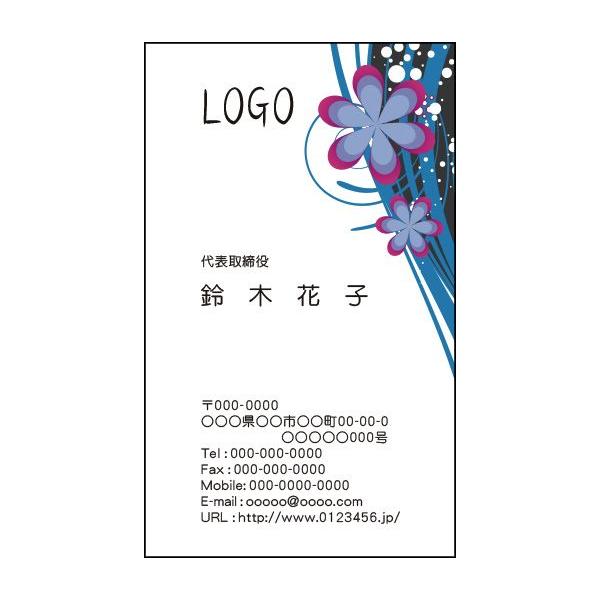 J[fUCh@VbvJ[h@@쐬@100@S@ԁ@t[@u[@flower004