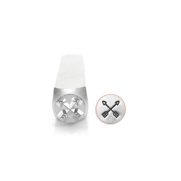 Impress Art �f�U�C���X�^���v  CROSSED ARROWS 6mm
