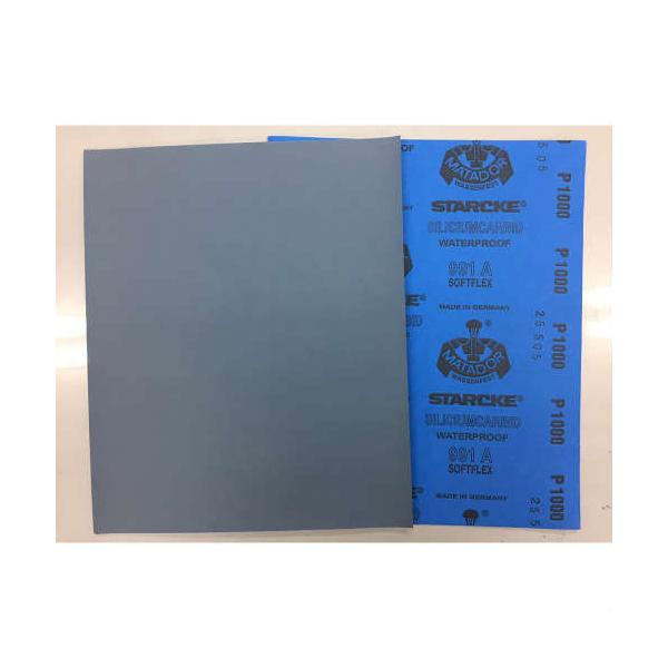 MATADOR 精密 耐水ペーパー　＃1000　1枚  研磨 マタドール サンドペーパー 耐水 紙ヤスリ DIY