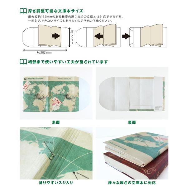 ファイバー ブックカバー マップ M 文庫 おすすめ かわいい 文庫本サイズ 文庫版 文庫判 耐水 オシャレ 可愛い 男性 本屋 おもしろ 雑貨 直営店舗 タイベック Buyee Servis Zakupok Tretim Licom Buyee Pokupajte Iz Yaponii