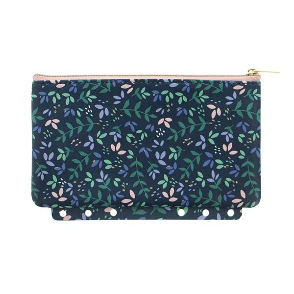 ファイロファックス システム手帳 リフィル バイブル A5 マルチフィット ジッパーポーチ ジップ ガーデン Filofax Garden 132710 聖書サイズ デスクサイズ