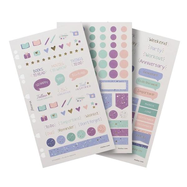 ファイロファックス システム手帳 リフィル Filofax Expressions ステッカー A5サイズ バイブルサイズ