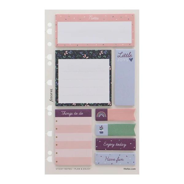 ファイロファックス システム手帳 リフィル Filofax Garden 付箋セット バイブルサイズ A5サイズ 共通 132742 聖書サイズ デスクサイズ