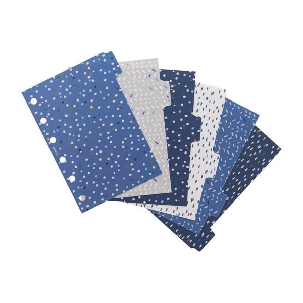 ファイロファックス システム手帳 リフィル 仕切り Filofax Indigo ミニ6穴サイズ スモール ポケットサイズ 132764