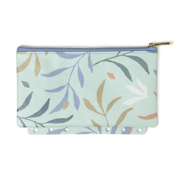 ファイロファックス システム手帳 リフィル ジッパーポーチ ジップ ボタニカル バイブルサイズ A5サイズ兼用 Botanical Filofax 132817 デスクサイズ