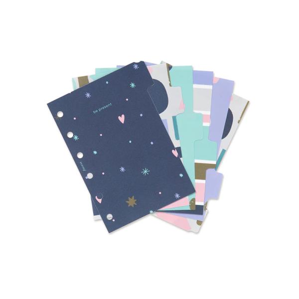 ファイロファックス システム手帳 リフィル ミニ6穴 ポケットサイズ グッドバイブス 仕切り Good Vibes Filofax スモールサイズ プラスチック素材 B6 132902