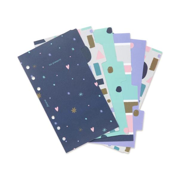 ファイロファックス システム手帳 リフィル バイブルサイズ グッドバイブス 仕切り Good Vibes Filofax 聖書サイズ プラスチック素材 B6 132903