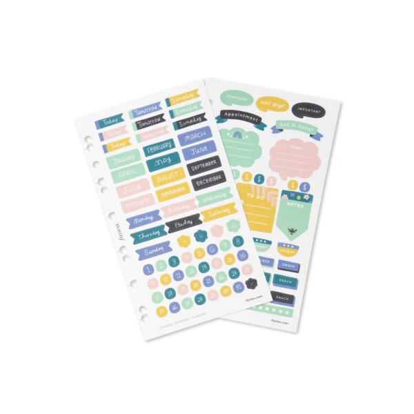 ファイロファックス システム手帳 リフィル プランニング ステッカー エブリデイ バイブルサイズ A5サイズ Filofax 聖書サイズ デスクサイズ Everyday 132914