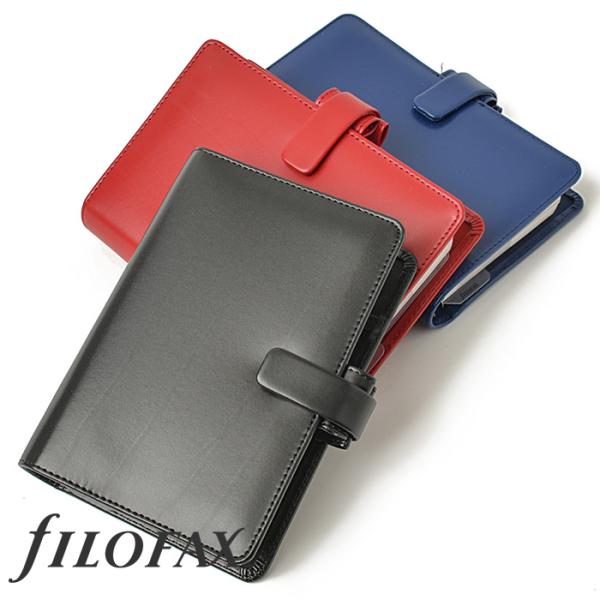 ファイロファックス システム手帳 バイブルサイズ メトロポール 聖書サイズ 6穴 リング径23mm Metropol Filofax 年号無し年間スケジュール他各種リフィル付き
