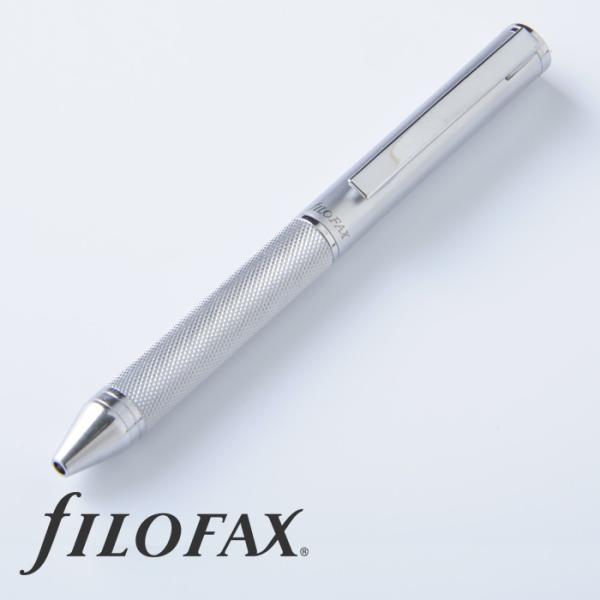 ファイロファックス ボールペン  ツイスト式 バーレイ ミニ Filofax 061041 Barle シルバー メンズ レディース ギフト プレゼント 贈り物