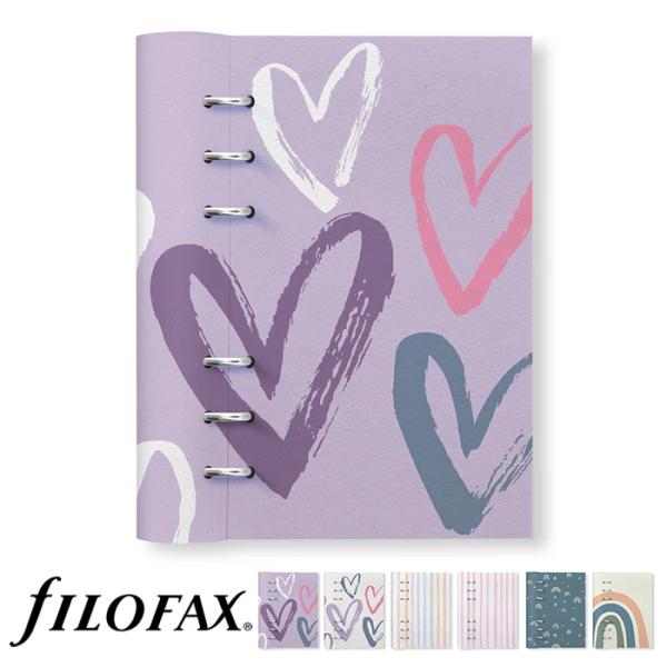 ファイロファックス システム手帳 バイブルサイズ クリップブック ジョイ Filofax Clipbook Joy 合皮 聖書サイズ 年号無し年間スケジュール他各種リフィル付き
