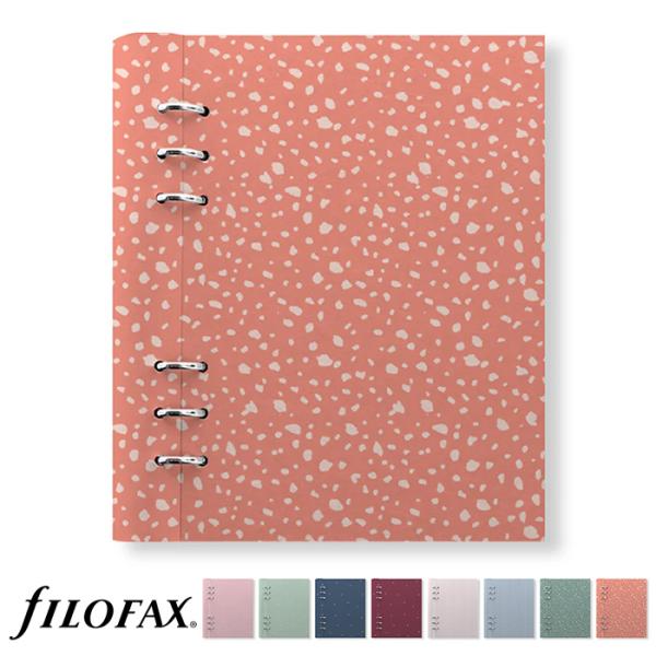 ファイロファックス システム手帳 A5サイズ クリップブック タイムレス Filofax Clipbook Timeless デスクサイズ 年号無し年間スケジュール他各種リフィル付き