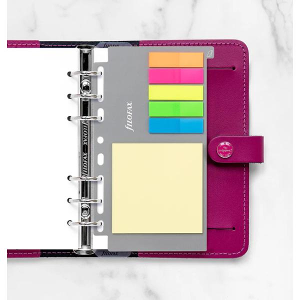 システム手帳 リフィル ファイロファックス 付箋セット マルチフィット バイブルサイズ A5サイズ A4サイズ Filofax デスクサイズ 聖書サイズ 6穴 130136