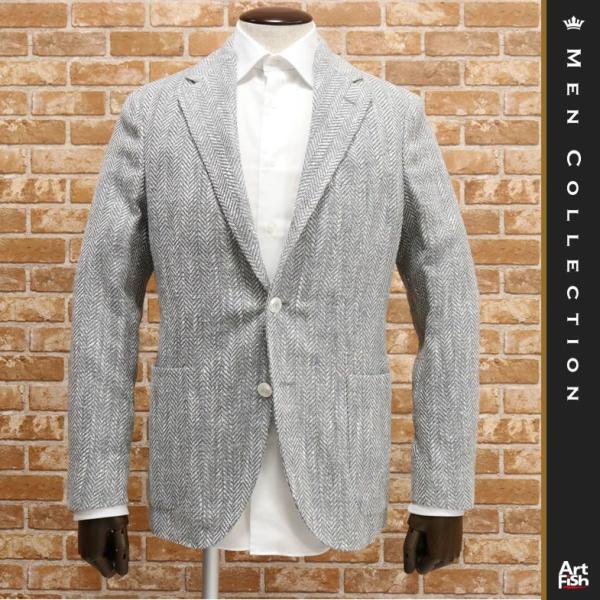 春夏 Boglioli アンコンジャケット ジャケット サマーツイード Dover サマーツイード シルク綿ヘリンボーン Dover イタリア製 段返りシングル ボリオリ クラシック メンズ 紳士 B2 アートフィッシュ