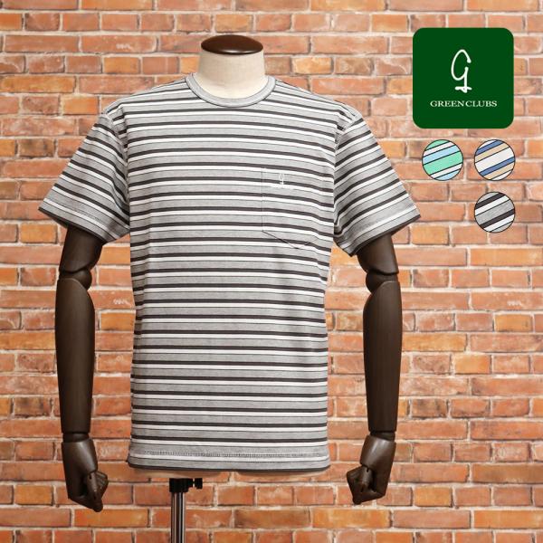GREEN CLUBS グリーンクラブ メンズ 総柄 半袖 シャツ 4 グリーンクラブ 【期間限定ポイント15倍】春夏 GREENCLUBS 半袖