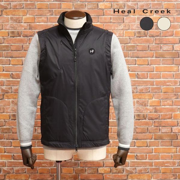 Heal Creek 秋冬 ベスト 001-49070 ゴルフウェア 撥水 防風 保温