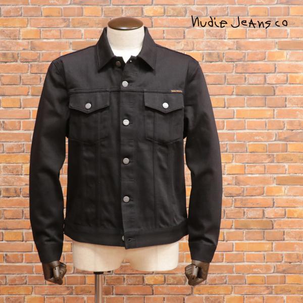 Nudie Jeans（ヌーディージーンズ） デニムジャケット JERRY DRY BLACK