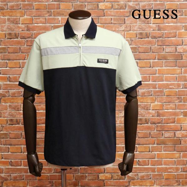 GUESS（ゲス） 【期間限定ポイント11倍】GUESS 半袖ポロシャツ