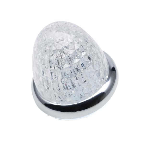 YAC LED マーカー 《 牙龍 ( がりゅう )  》 ガラス アウターレンズ ダブルレンズ  12/24V 共用 全6色 CE511C 512C 513C 514C 515C 517C