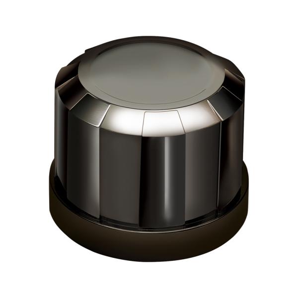 材質：プラスチック/ブラックメッキサイズ：ナット径33mm（ISOナット）用┗新・ISO方式 ナット2面幅が公称33mmの、　ホイールナット専用です。　ナット2面幅が32mmのホイールナットや、　JIS方式(41mm)のホイールナットには、...