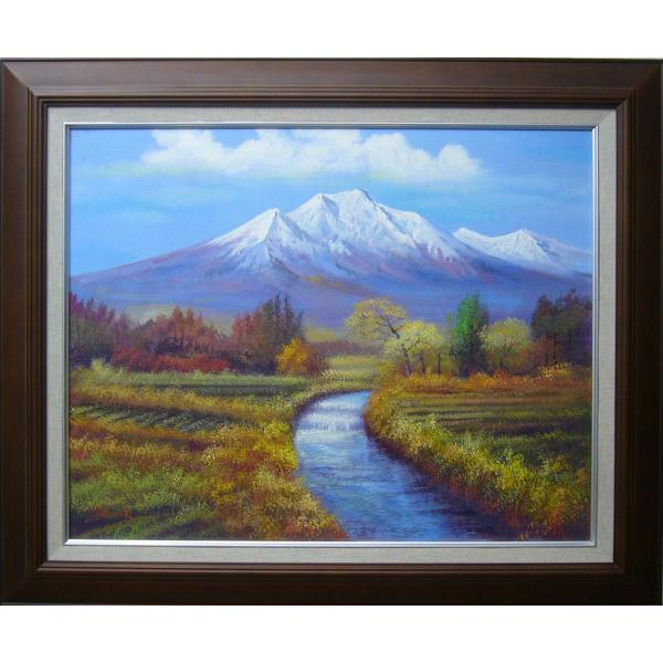 絵画 油絵 竹内敏彦 肉筆油絵 風景画 川のある風景 F12 Buyee Buyee Japanese Proxy Service Buy From Japan Bot Online