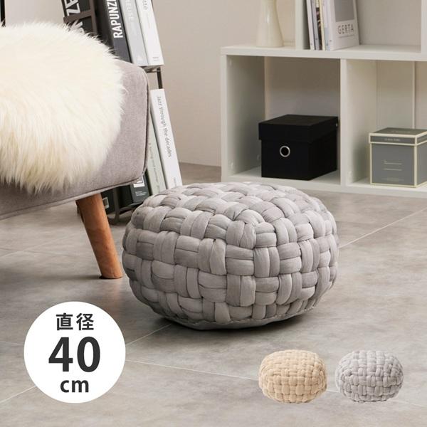 HAGiHARA（萩原） ベルベットプフ Mサイズ インテリア クッション