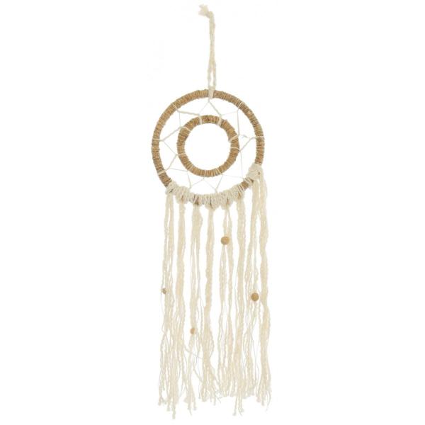 [Release date: January 20, 2017]悪夢は網目に引っかかったまま夜明けと共に消え去り、良い夢だけが網目から羽を伝わって降りてきて眠っている人のもとに入るいう魔除けのお守り、ドリームキャッチャー！ホワイトのフリンジ...