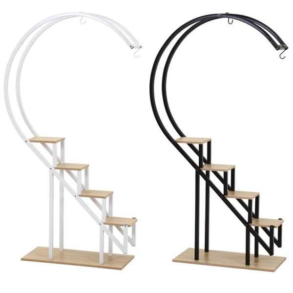 不二貿易（Fuji Boeki） ディスプレイラック ハート型KD WH BK 家具