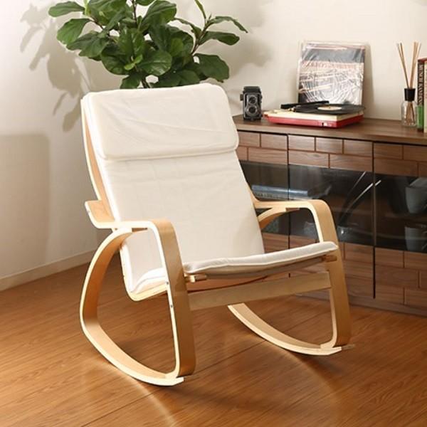 [Release date: March 12, 2020]北欧風のナチュラルでシンプルなデザインハイバックタイプで頭までしっかりと支えます。心地よい揺れが読書などのくつろぎタイムにピッタリです。サイズ：W670×D960×H900mm座面...