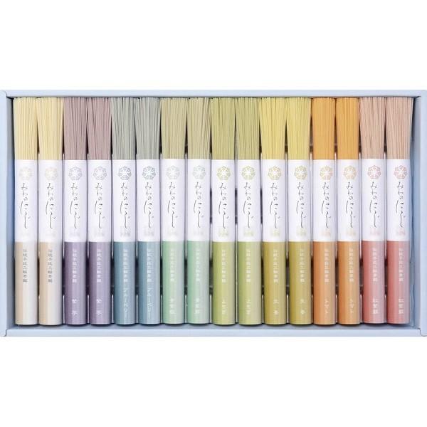 [Release date: June 13, 2020]三輪そうめん小西 みわのにじ RMW-30手延べ素麺がもつ独特なコシやのど越しに加えて、虹をイメージした7色のカラフルな素麺に仕上げました。合成着色料は使用せず、粉末状にした紫蘇や生...