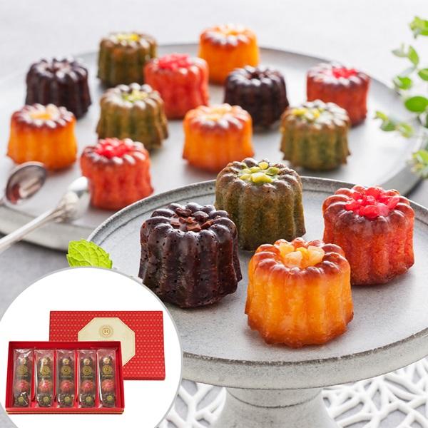 [Release date: November 14, 2024]フランスの伝統菓子「カヌレ」を、食べやすいサイズに焼き上げました。一つ一つ丁寧にトッピングした、銀座らしい華やかなスイーツギフトです。カジュアルからフォーマルまで、幅広い用途...