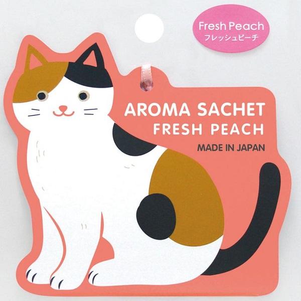 [Release date: September 22, 2023]可愛い猫のサシェ♪お部屋や車の中の芳香にお部屋・車・ロッカーなどお好きな場所に吊るしてください！優しい香りが広がります。本体サイズ： 幅 10.5 × 奥行 0.7 × 高...