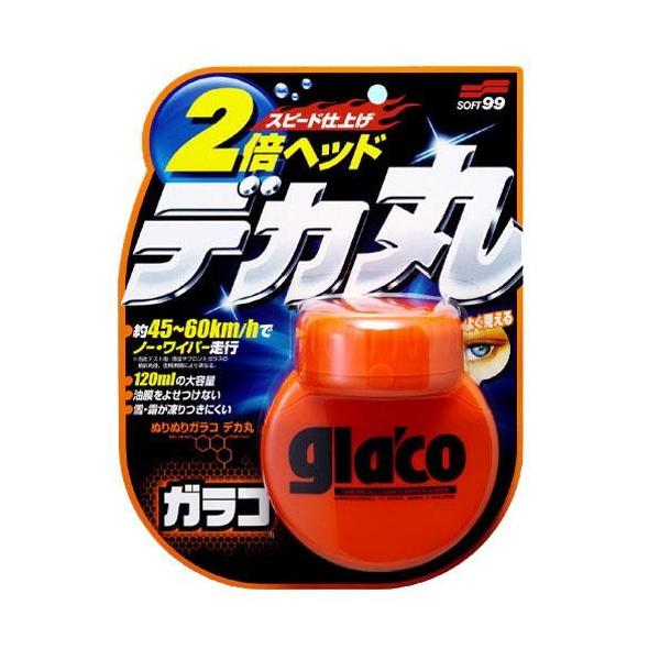 他サイト： ガラコ ぬりぬりガラコ デカ丸 2倍ヘッドで一気塗り 撥水コーティング  ソフト99 No.04107の商品画像