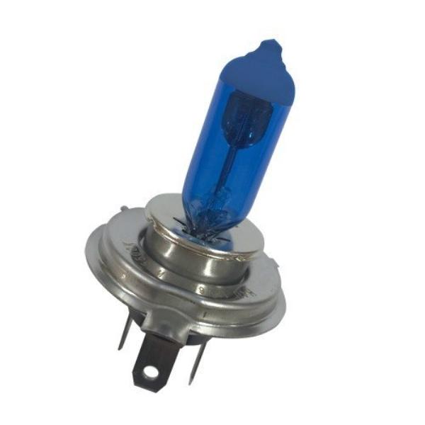 カシムラ H4 スーパーホワイトバルブ 5200K DC12車専用 定格14.5V60/55W 簡単交換 車検対応モデル NB-104