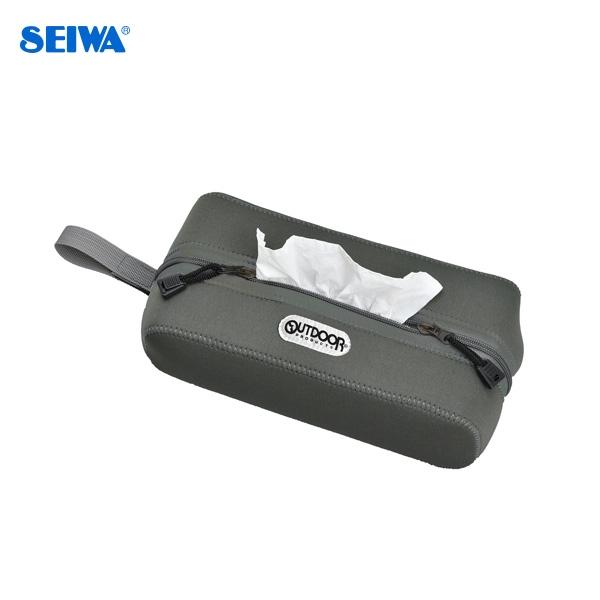 他サイト： セイワ ノンスリップティシュカバー 滑らない ヘッドレスト取付可能 車内 OD36の商品画像