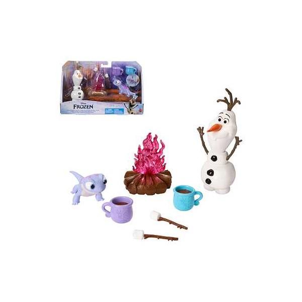 アナと雪の女王 オラフ サラマンダー (たきびセット) おもちゃ ごっこ遊び 女の子 人形 家遊び プレゼント ドール キャラクター 映画 マテル HLW62