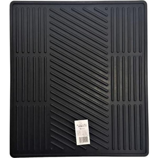 ●オールシーズン対応の便利なスタンダードなマットです■ 仕 様 ■カラー：ブラック材質：純ゴムサイズ：約45cm×60cm